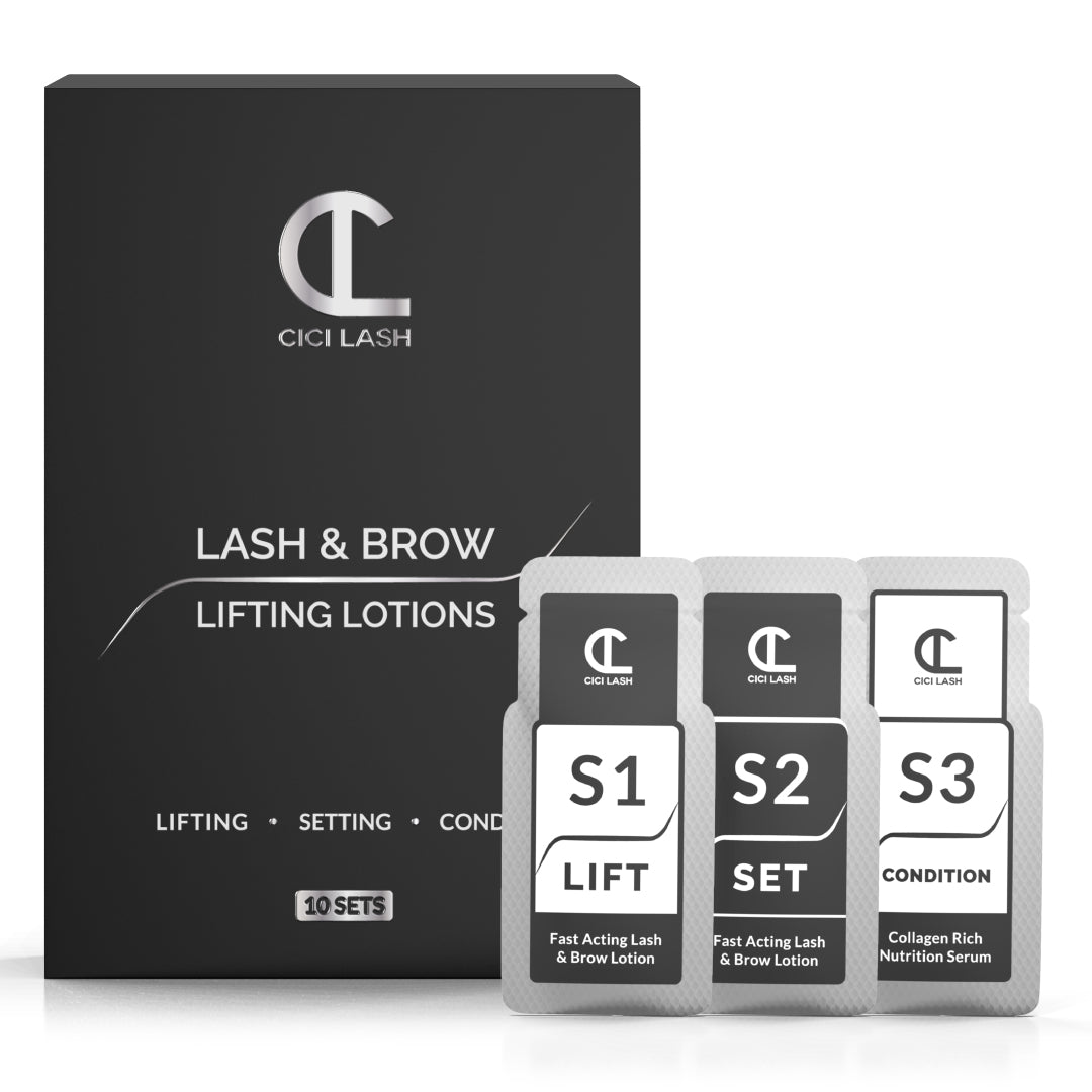 10 Sets Of Lash Lift & Brow Lamination Lotions